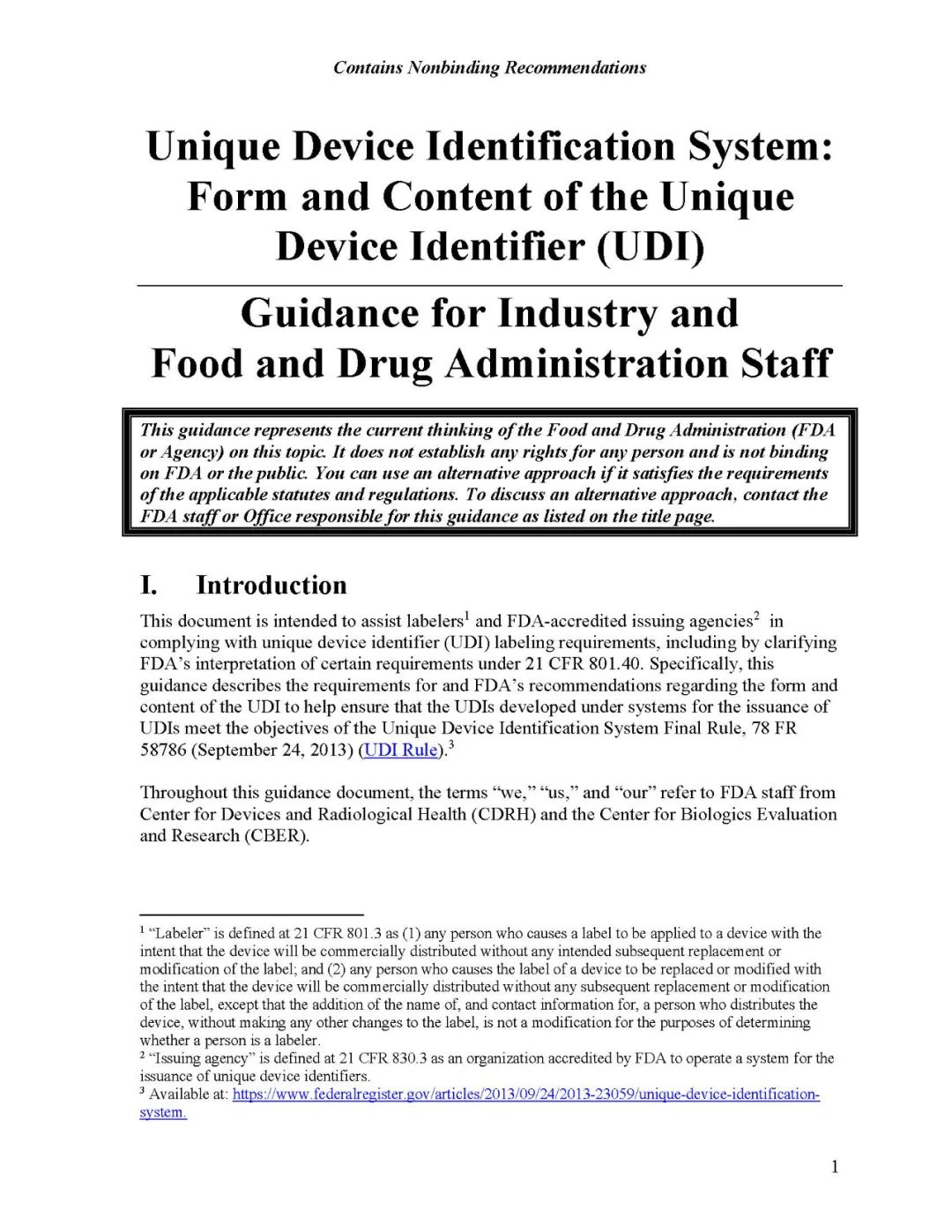 美国FDA UDI格式和内容指南4