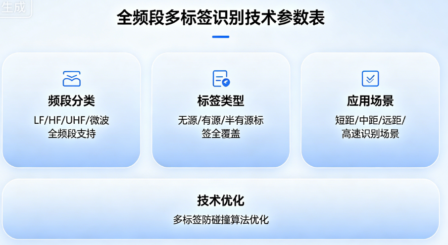RFID频段分类